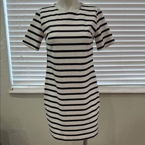 Old Navy Striped Black and White Dress